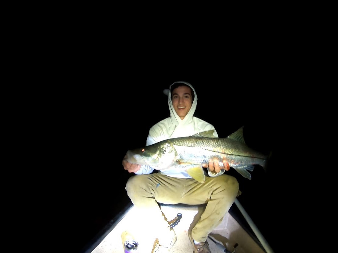 Devom from Pensacola,FL first snook abucketlist fish